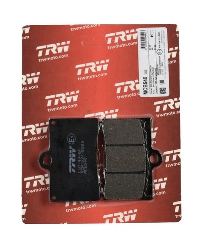 Bremsbeläge trw mcb 540 - bremsbeläge,
